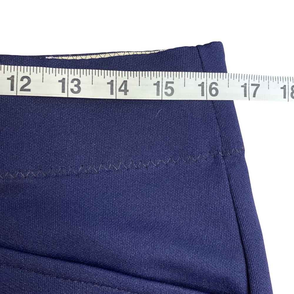 Vtg Mens 33 Baseball Softball Shorts Navy Blue Central Tavern Pub Beer 90s - Picture 3 of 4